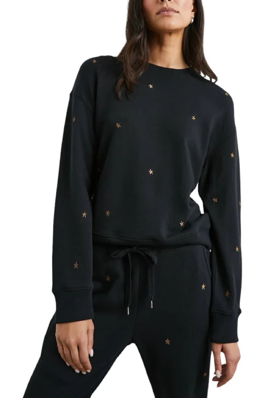 Ramona Sweatshirt In Bronze Star