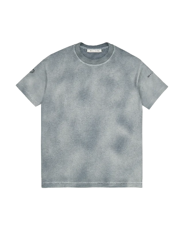 GREY OVERSIZED GARMENT DYE T-SHIRT