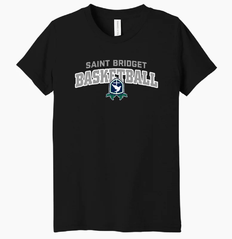 Saint Bridget Basketball Bella+Canvas Youth Triblend SS Tee