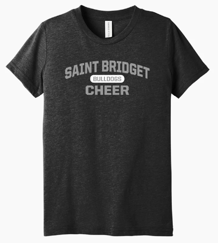 Saint Bridget Cheer Bella+Canvas Youth Triblend SS Tee