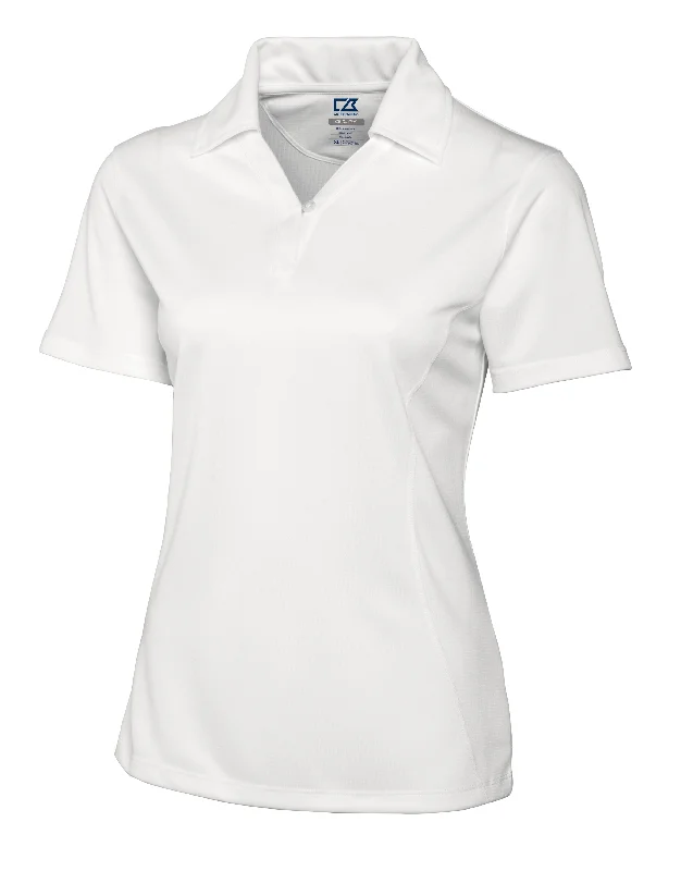 Cutter & Buck CB Drytec Genre Textured Solid Womens Polo Shirt