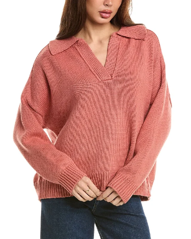 LALAMIA Polo Sweater