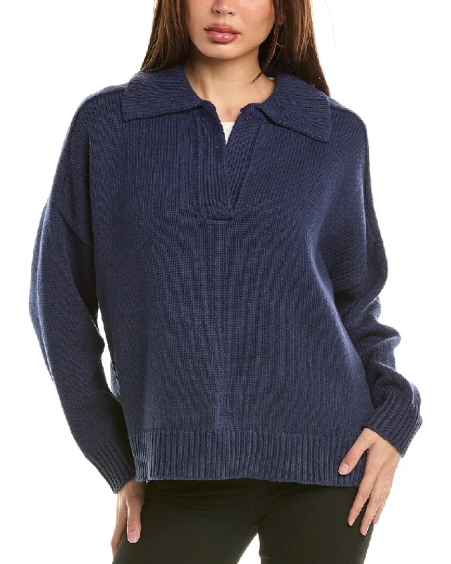 LALAMIA Polo Sweater