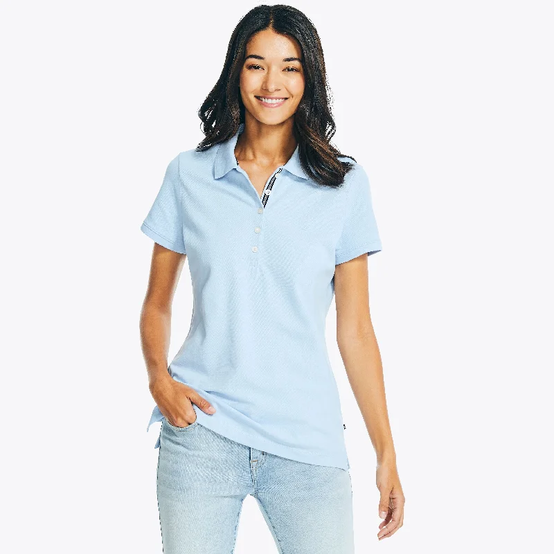 Nautica Womens 5-Button Polo