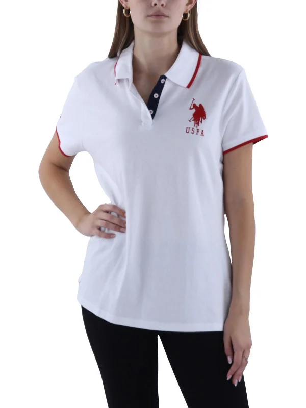 Womens Collared Golf Polo Top